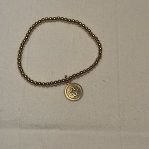 ENewton Signature Cross Disc Bracelet